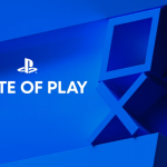 PlayStation State of Play logo over a blue PS graphic.