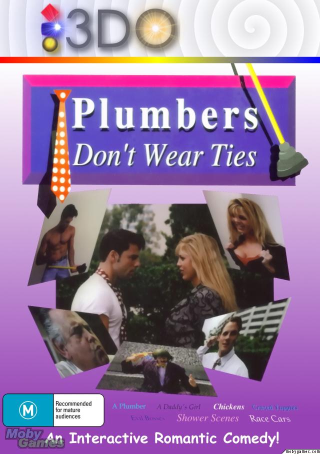 A poster for Plumbers Don't Wear Ties