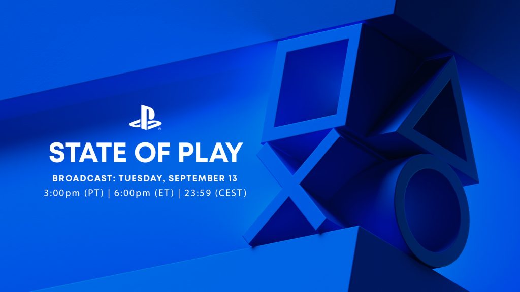 A promo image for PlayStation's State of Play on September 13, 2022.