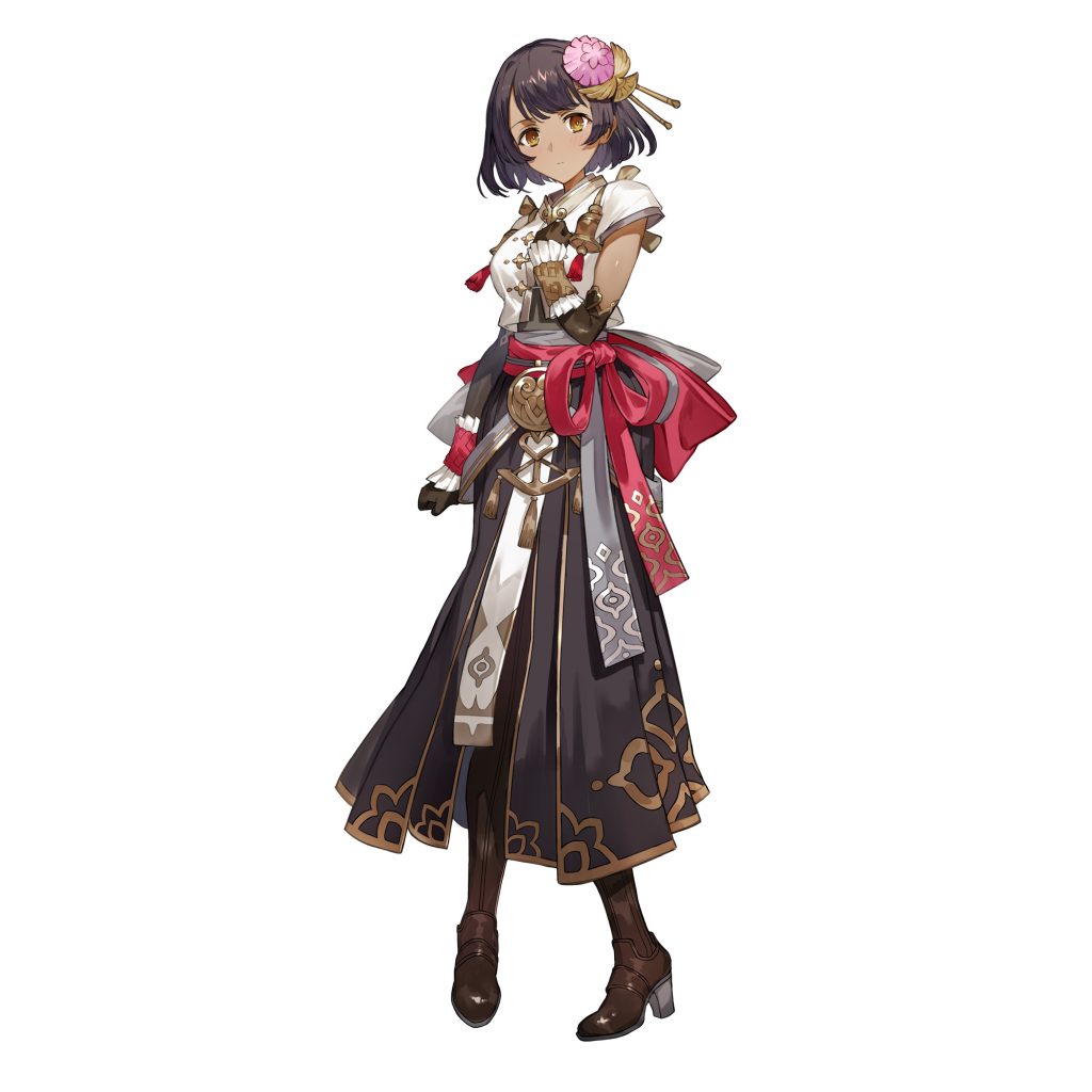 Character art of Federica from Atelier Ryza 3.