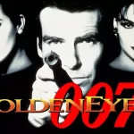 The cover art for GoldenEye 007.