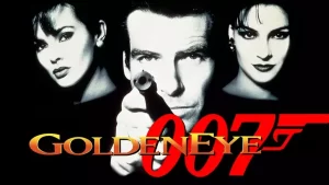 The cover art for GoldenEye 007.