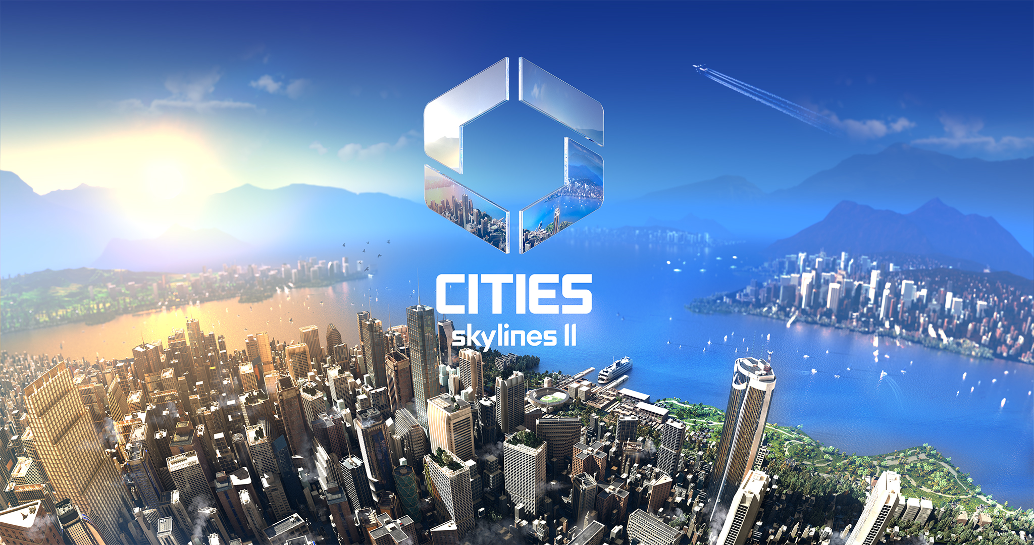 The key art for Cities: Skylines II.