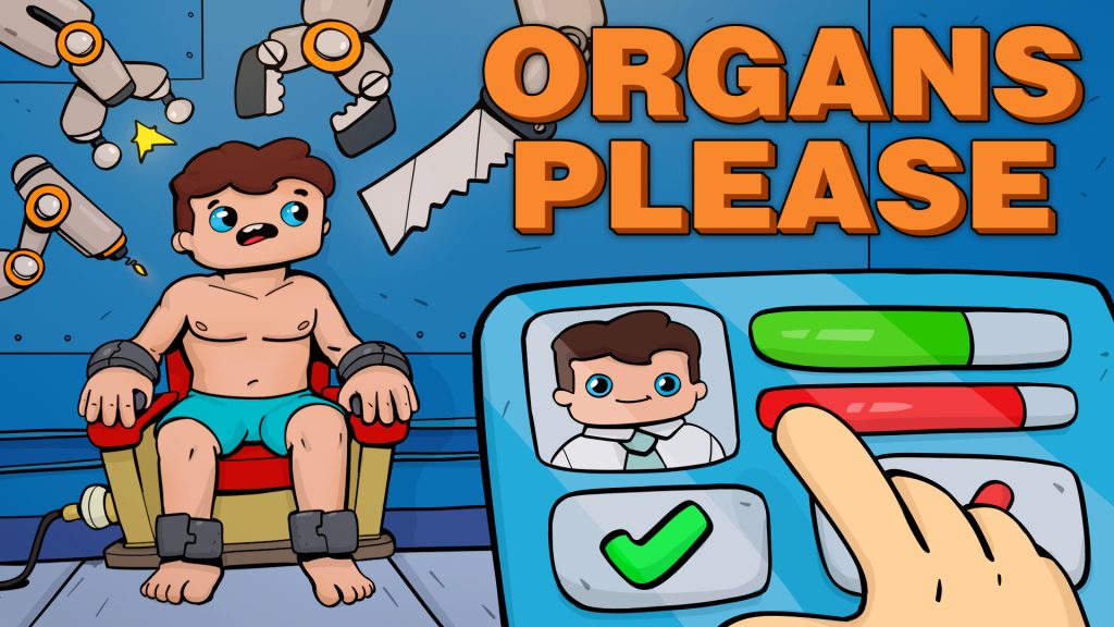 The key art for Organs Please.