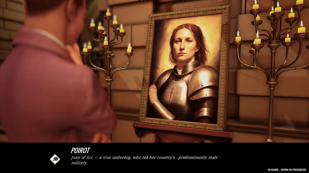 A screenshot from Agatha Christie - Hercule Poirot: The London Case.