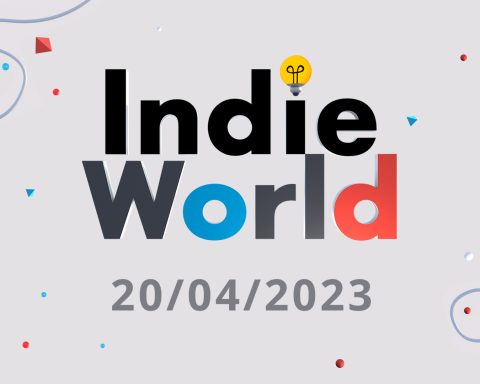 The artwork for Indie World, April 20, 2023.