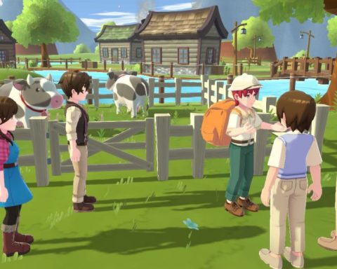 A screenshot from Harvest Moon: The Winds of Anthos.