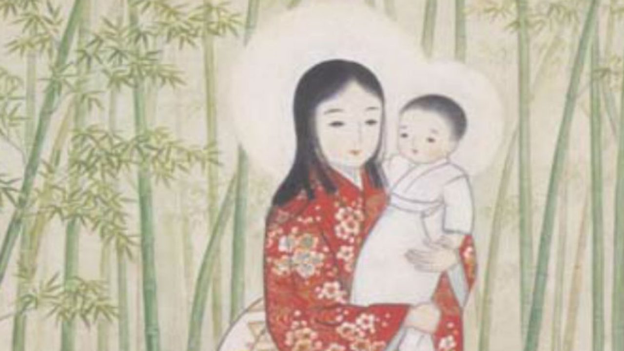 Japanese Mary And Jesus