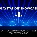The graphic used to promote PlayStation's Showcase on May 25, 2023.