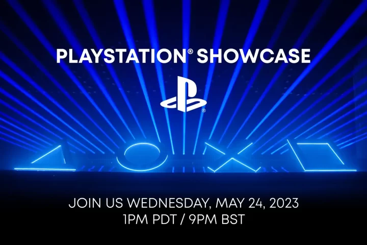 The graphic used to promote PlayStation's Showcase on May 25, 2023.