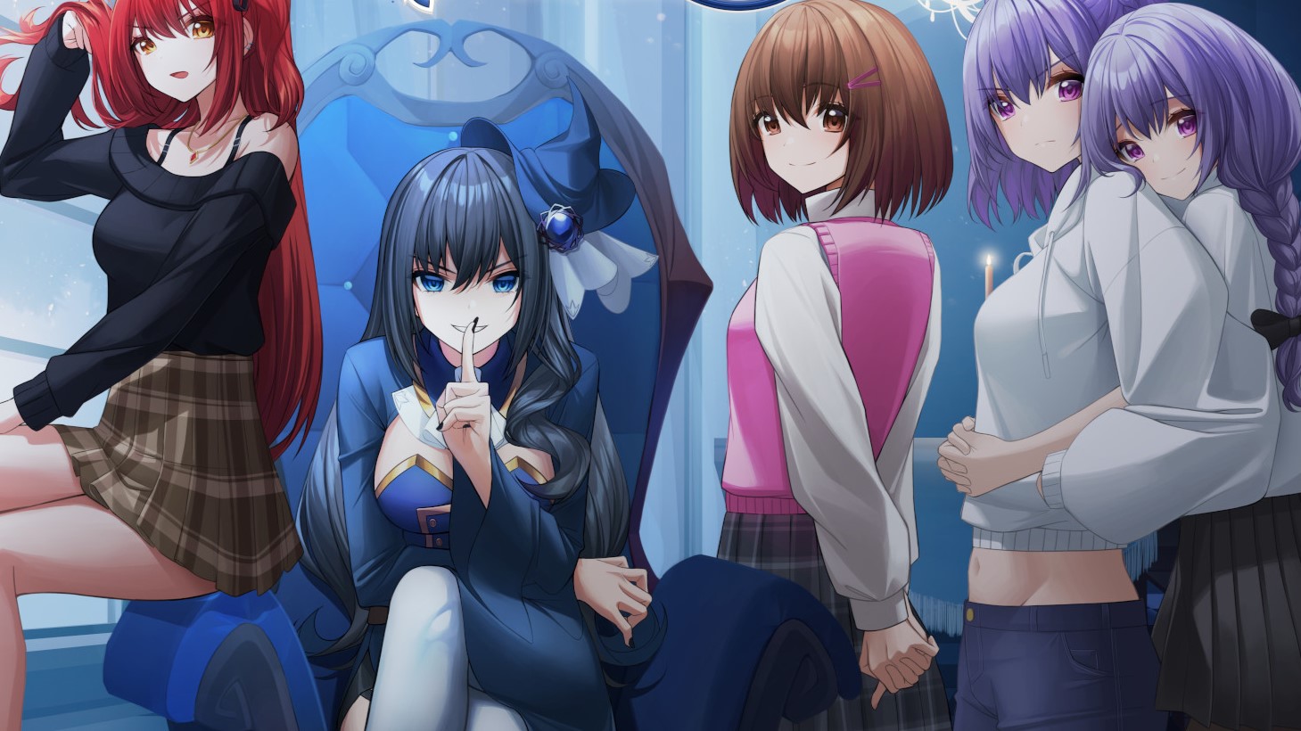 Midnight Witch is a new, totally free visual novel for you to play