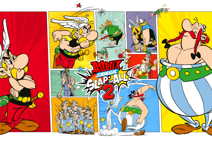 The key art for Asterix & Obelix: Slap Them All 2!