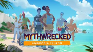 The key art for Mythwrecked: Ambrosia Island.