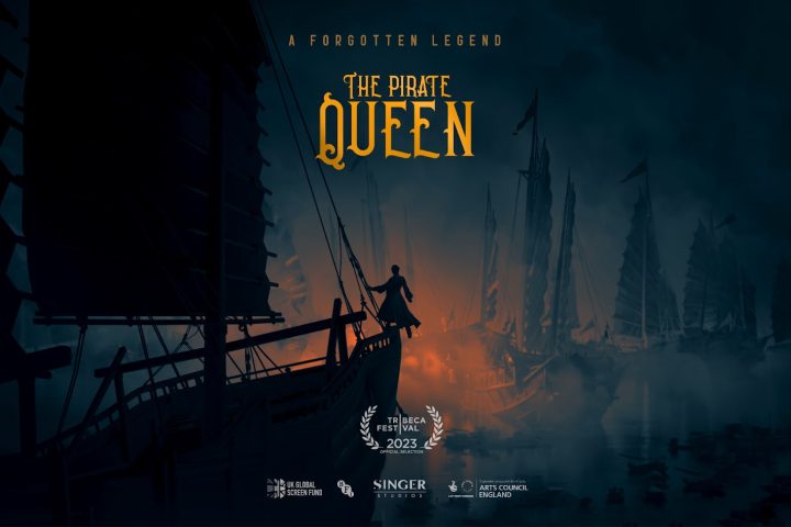 The key art for The Pirate Queen.