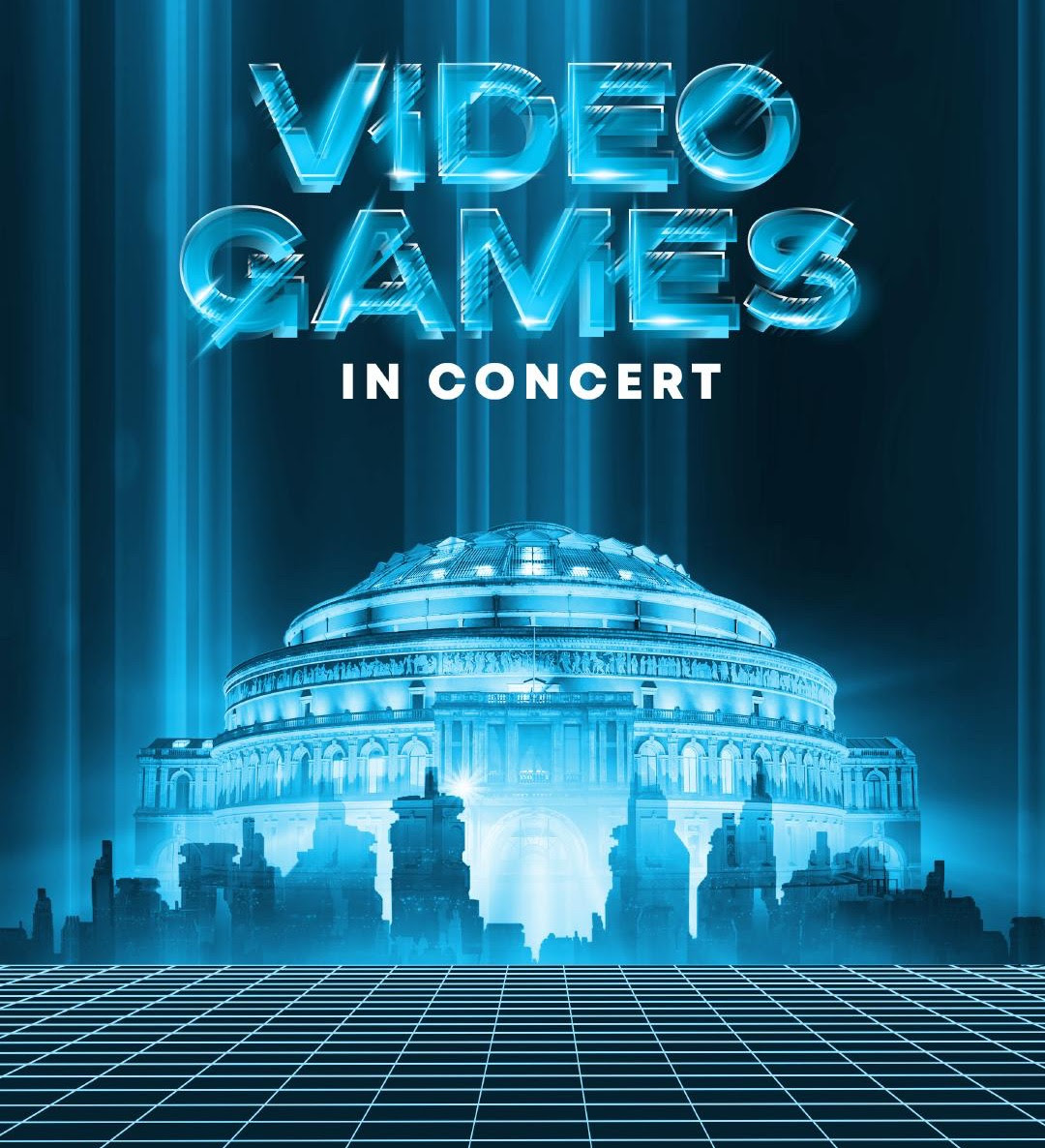 The key art for Video Games In Concert.