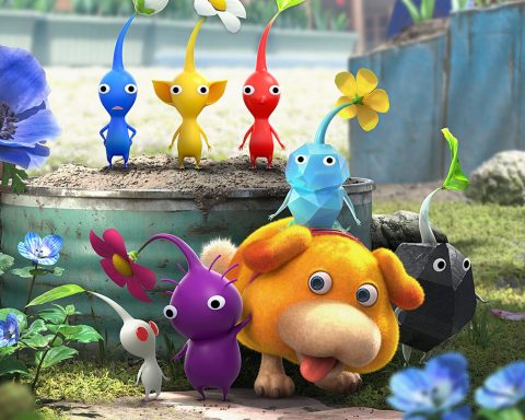DigitallyDownloaded.net reviews the latest Pikmin game; this is the hero image from that game.