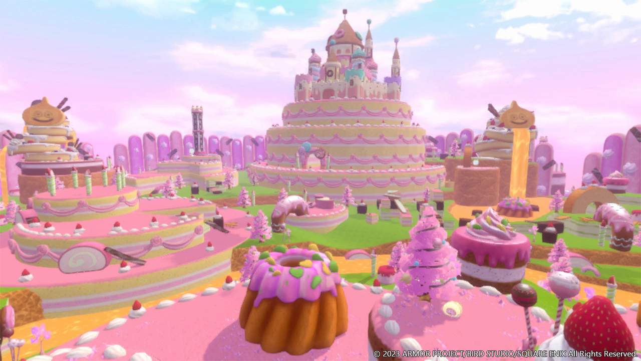 A screenshot of the Circle of Indulgence inDragon Quest Monsters: The Dark Prince.