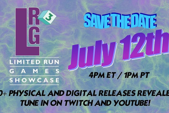 The promo artwork for Limited Run Games' "Summer Games" Showcase 2023.