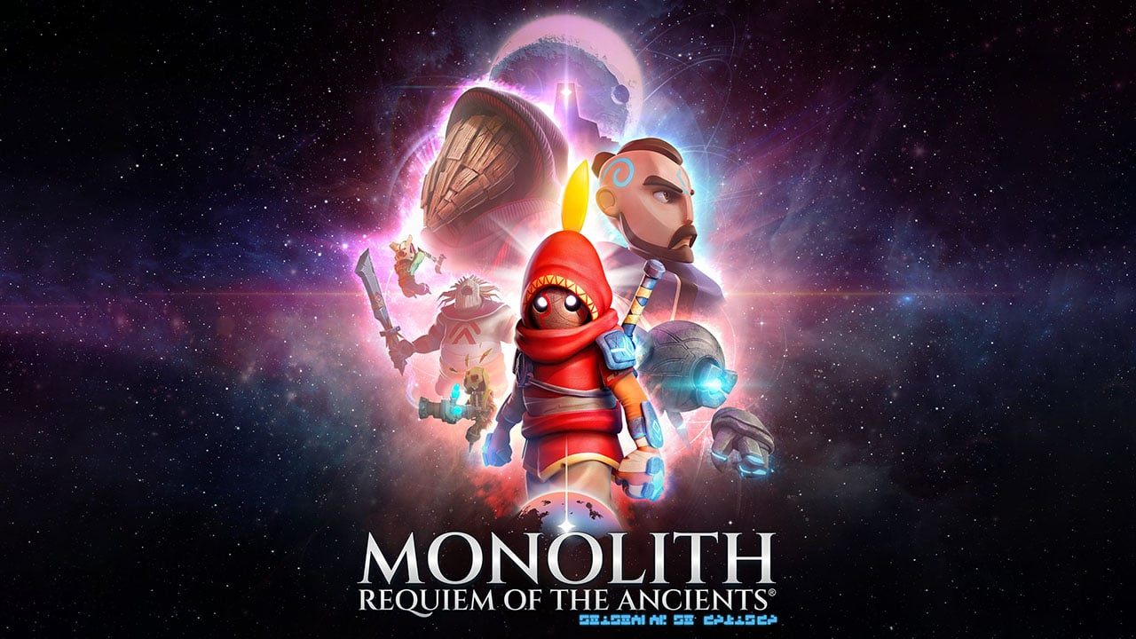 The key art for Monolith: Requiem of the Ancients.