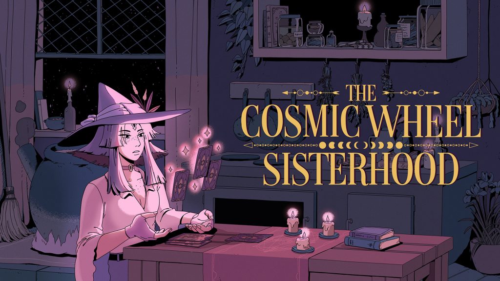 The key art for The Cosmic Wheel Sisterhood.