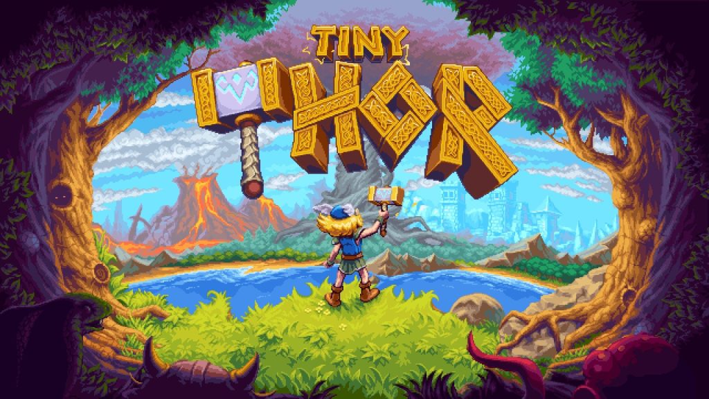 The key art for Tiny Thor.