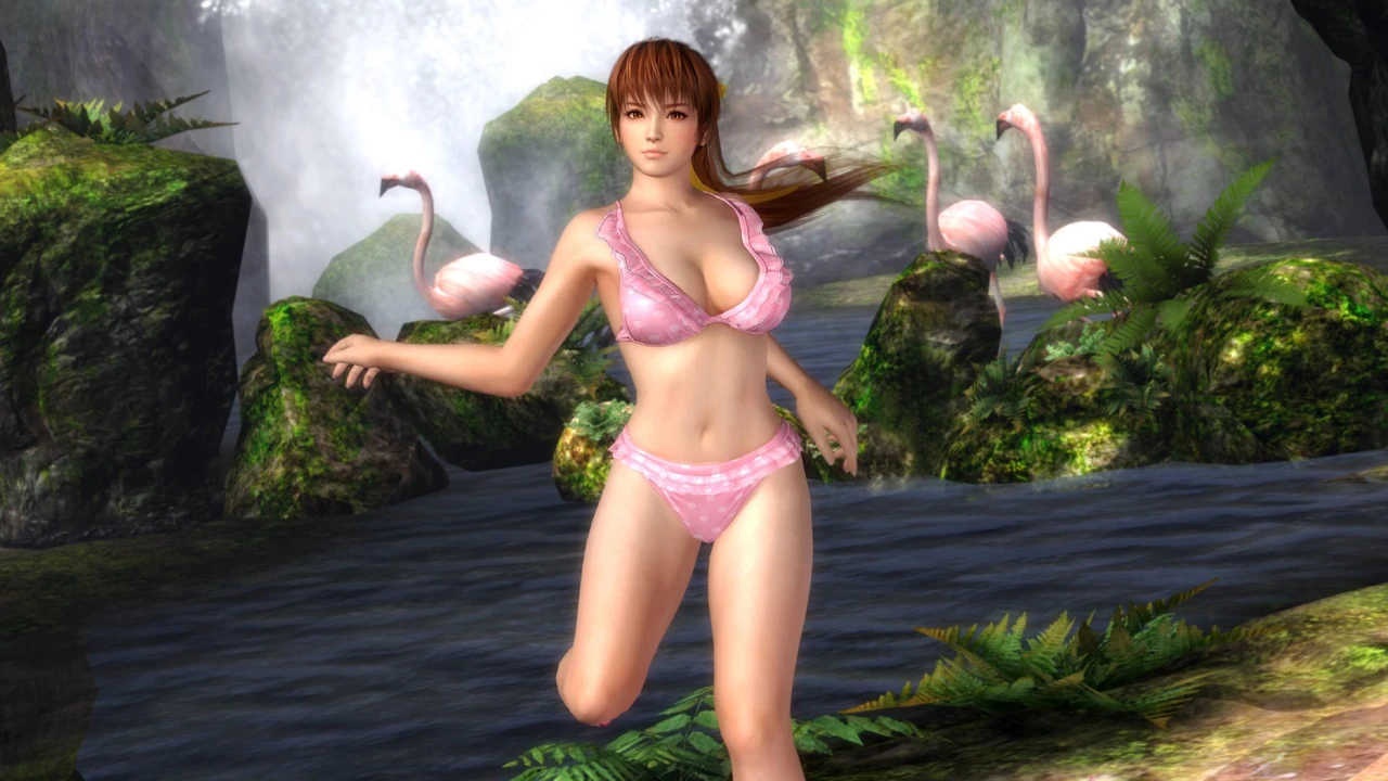 Kasumi (Dead or Alive series) swimsuit screenshot