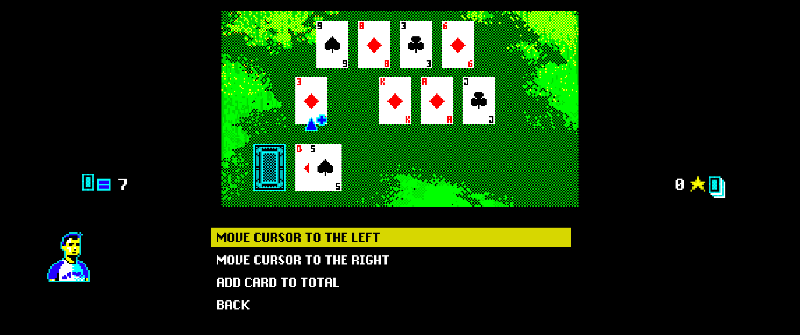 A screenshot from Varney Lake of Solitaire Ten.