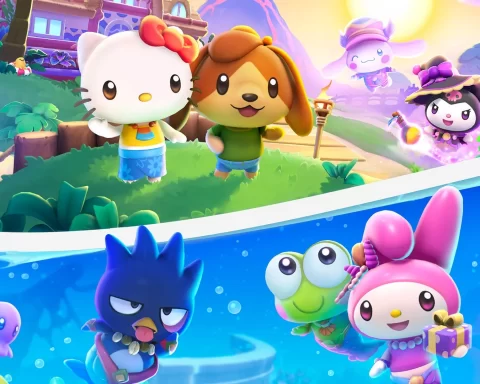 A key art from Hello Kitty Island Adventure