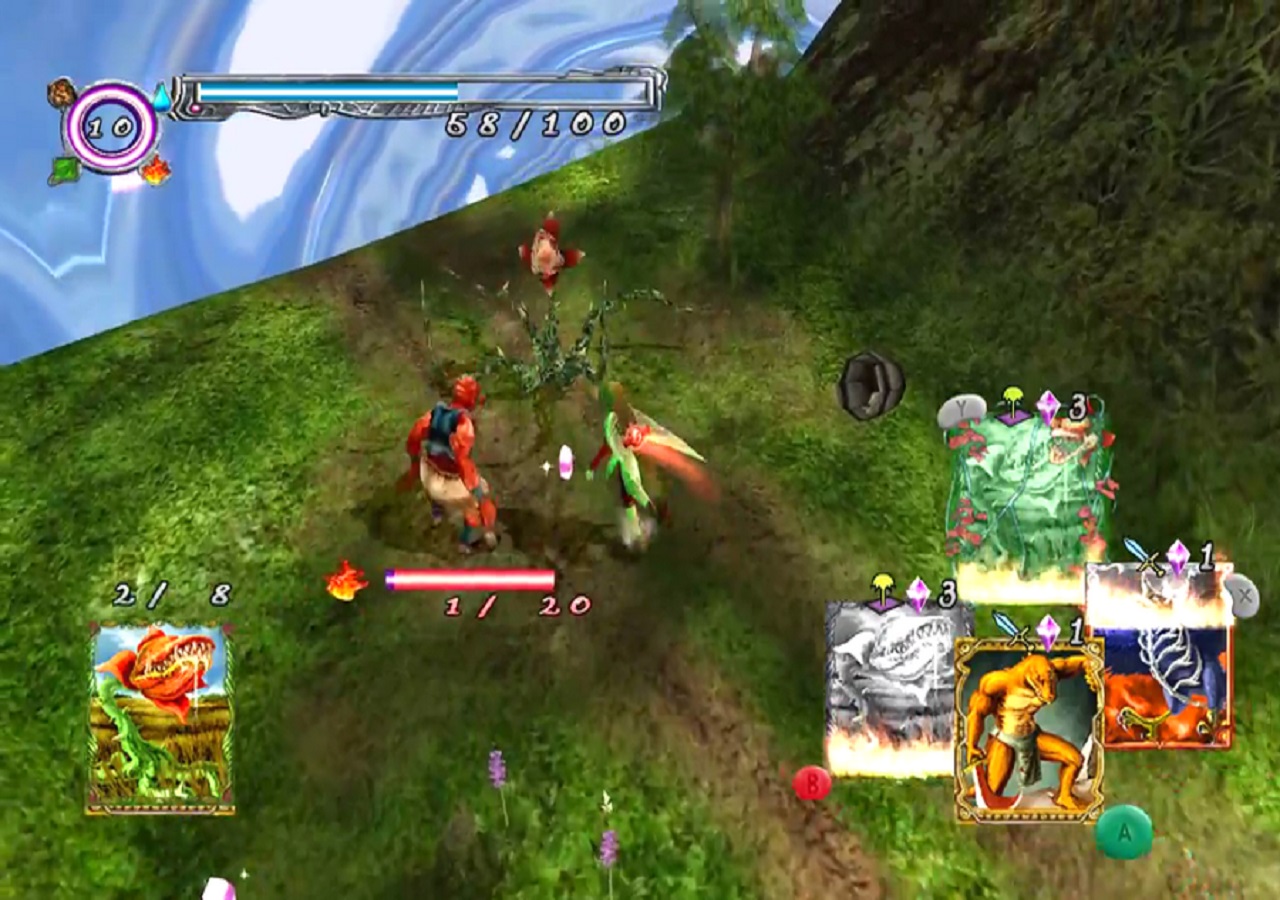 A screenshot from Lost Kingdoms I