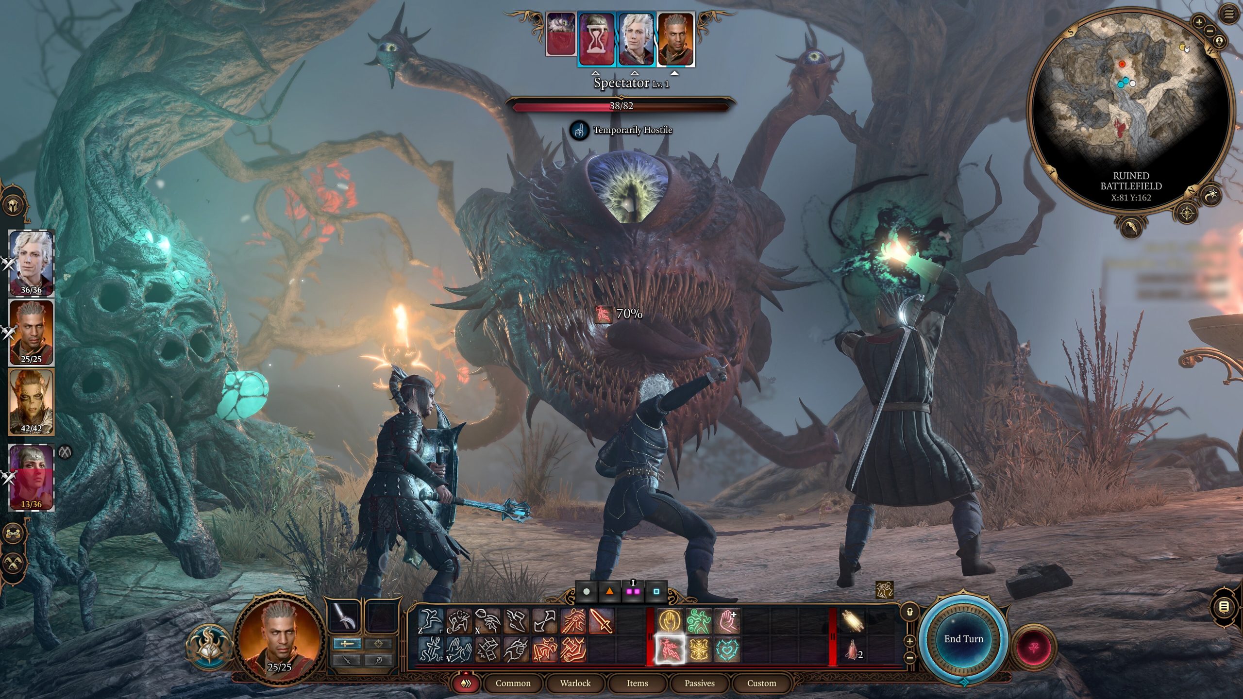 A screenshot from Baldur's Gate 3