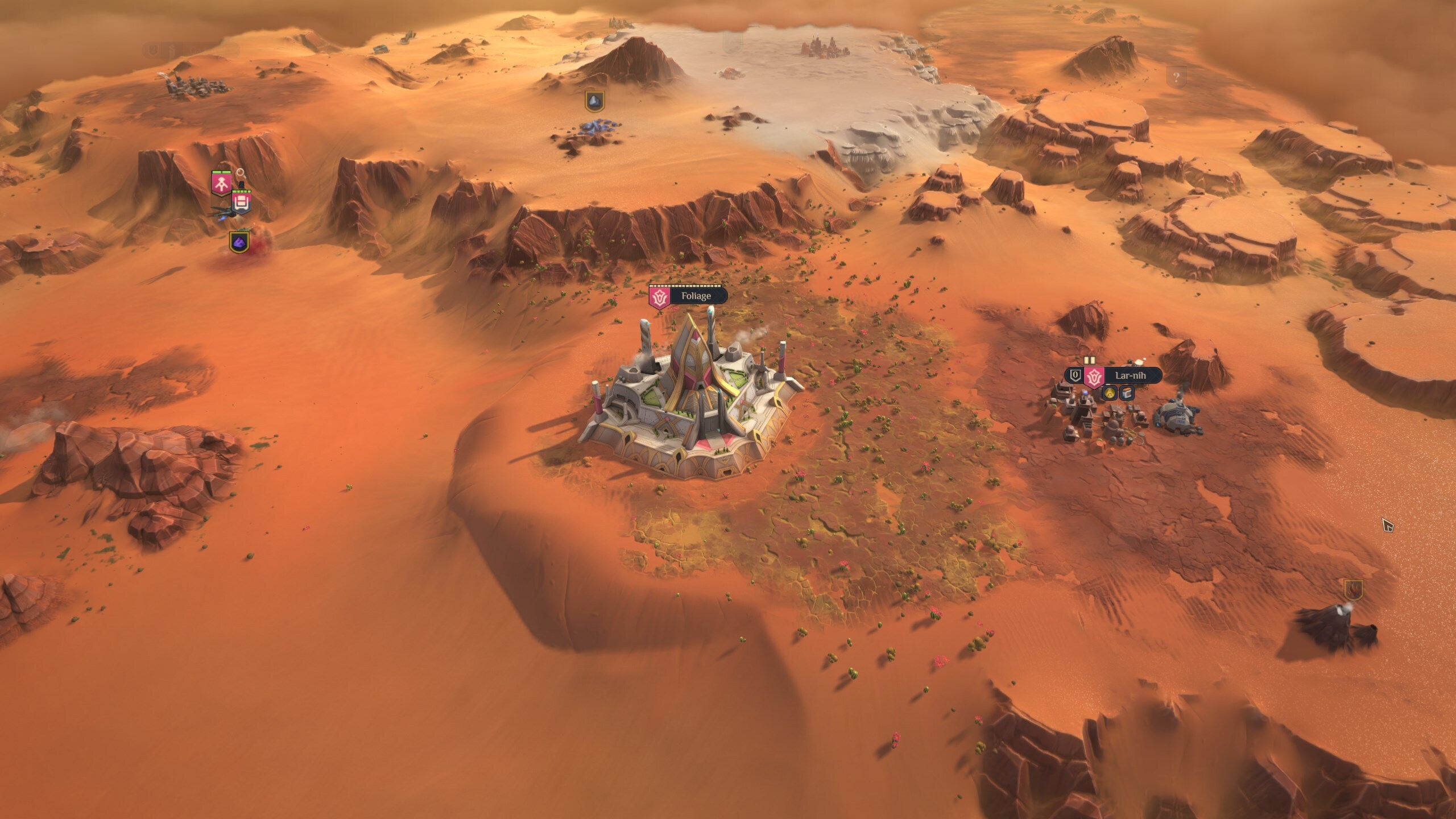 A screenshot of House Ecaz in Dune: Spice Wars.