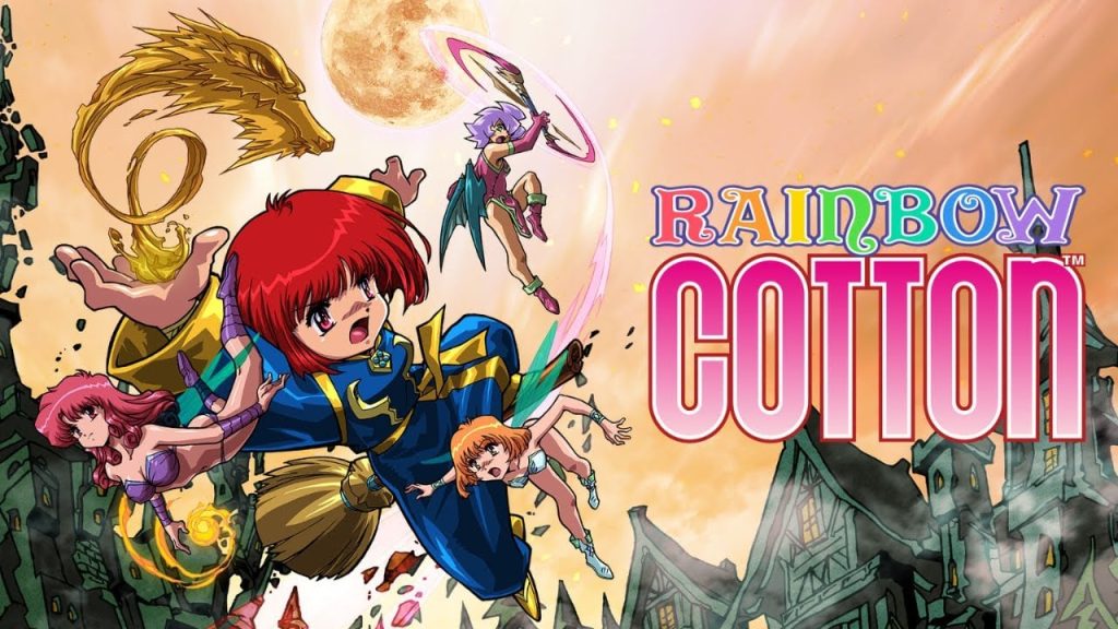 The key art for the remaster of Rainbow Cotton.