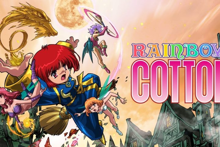 The key art for the remaster of Rainbow Cotton.