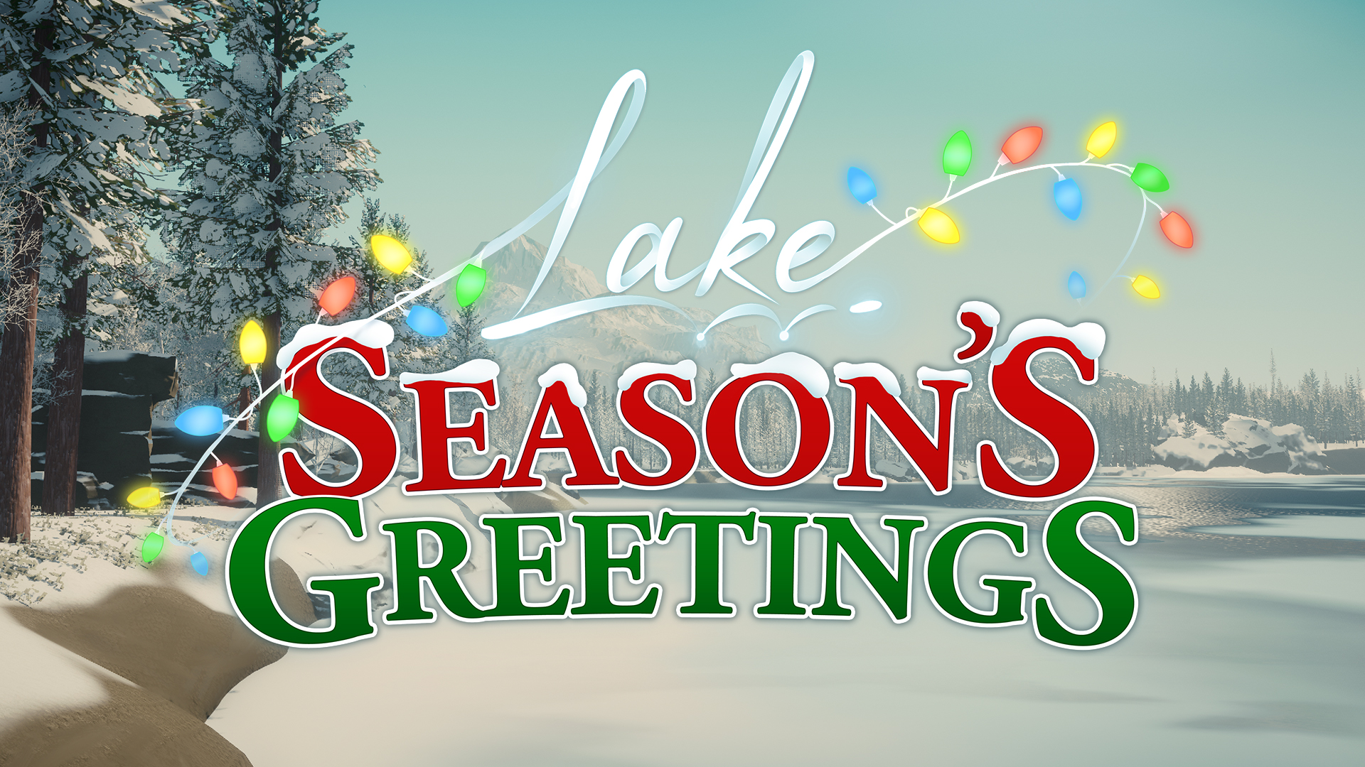 The key art for Lake's DLC, Season's Greetings.