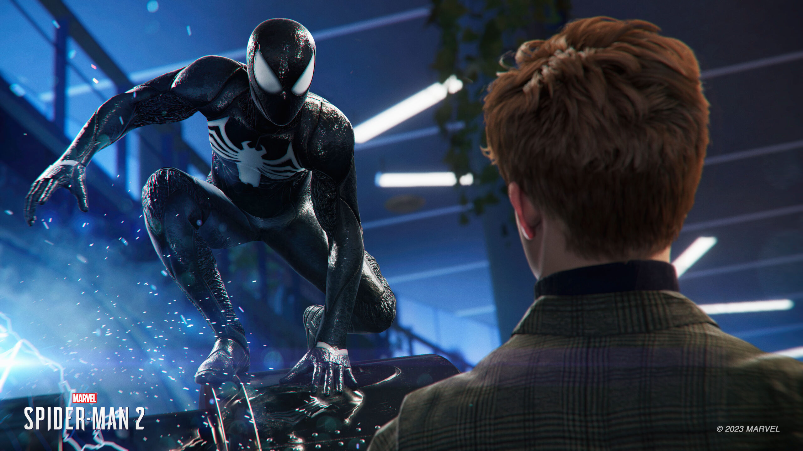 A screenshot from Spider-Man 2