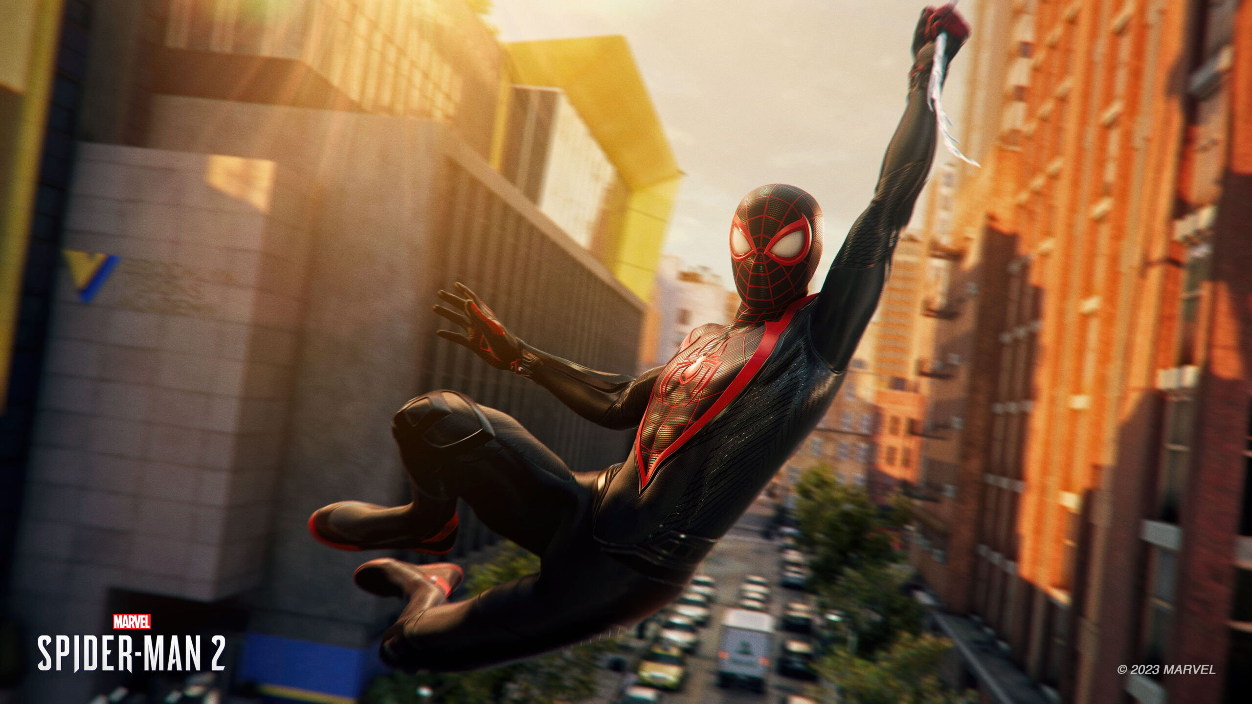 A screenshot from Spider-Man 2