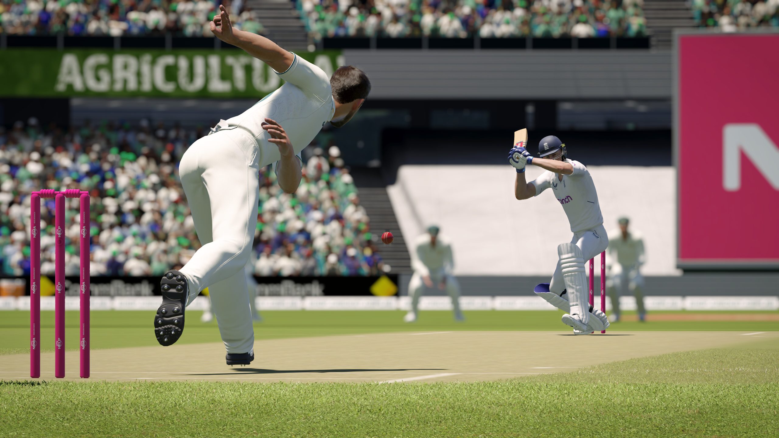 A screenshot from Cricket 24