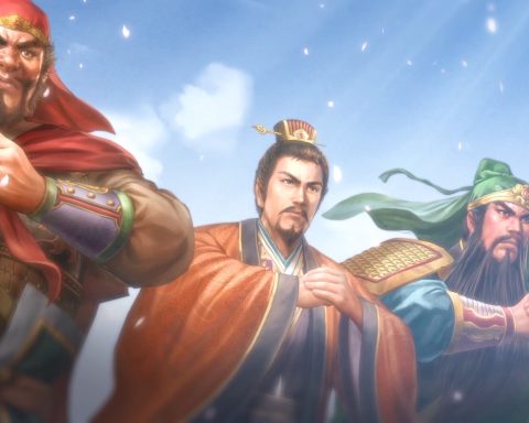 A hero image from Romance of the Three Kingdoms VIII