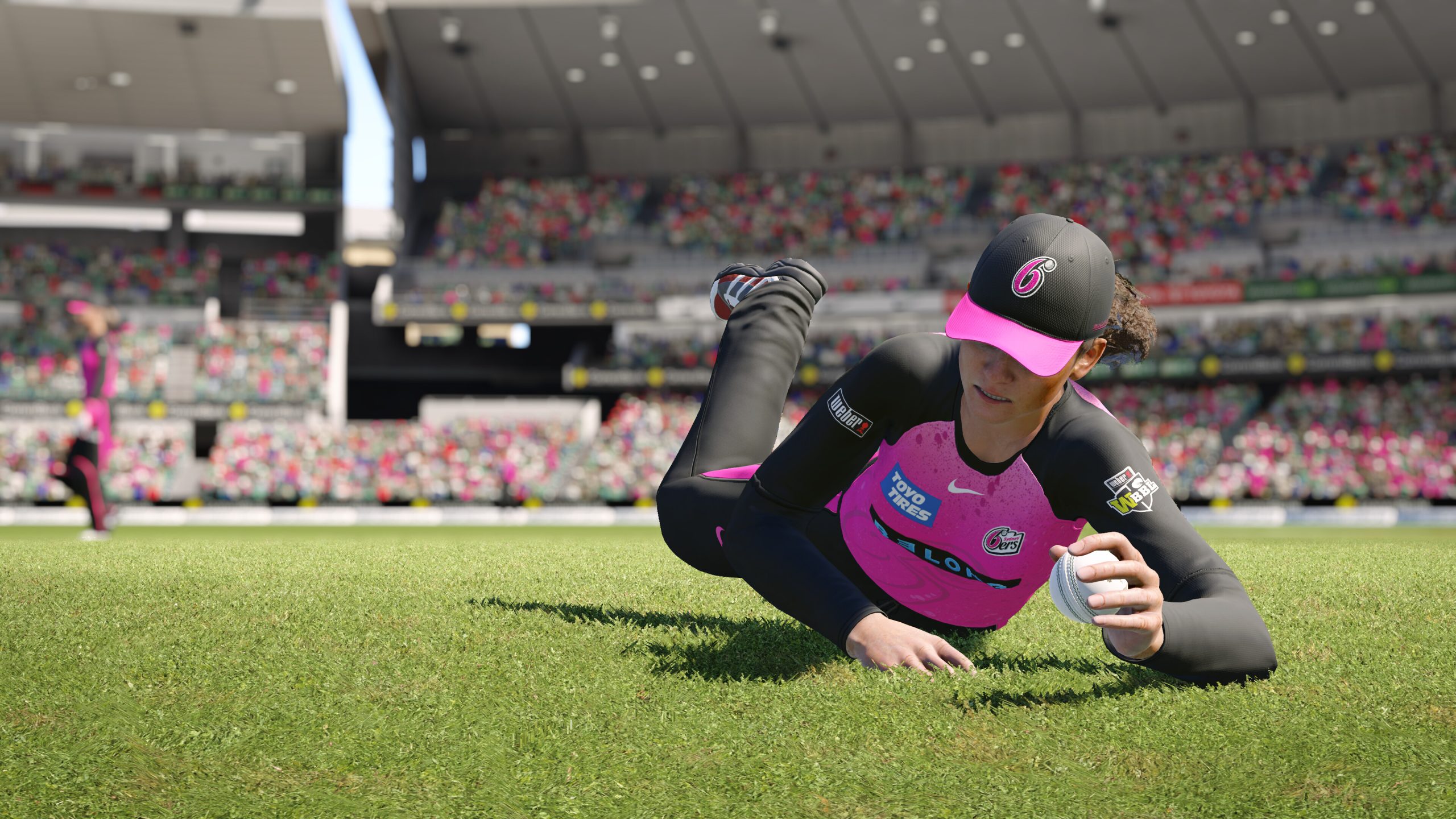 A screenshot from Cricket 24