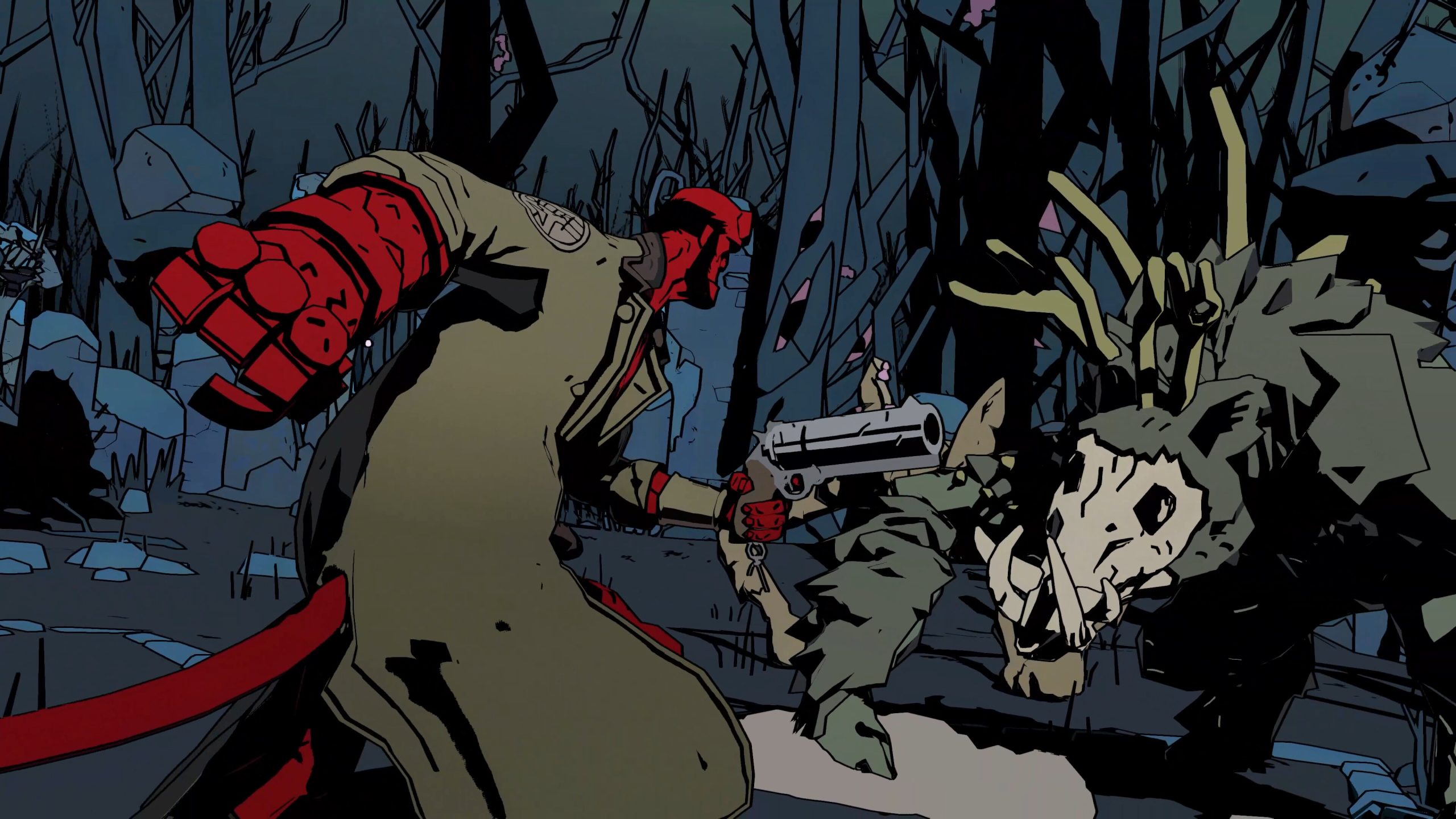 Screenshot from Hellboy: Web of Wyrd