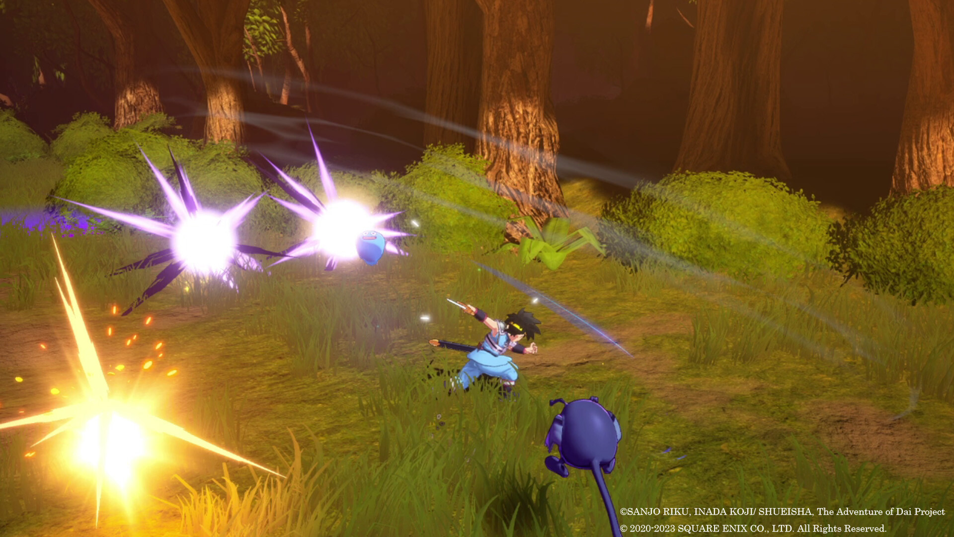 Screenshot from Infinity Strash: Dragon Quest The Adventure of Dai