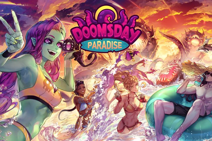 The key art for Doomsday Paradise.
