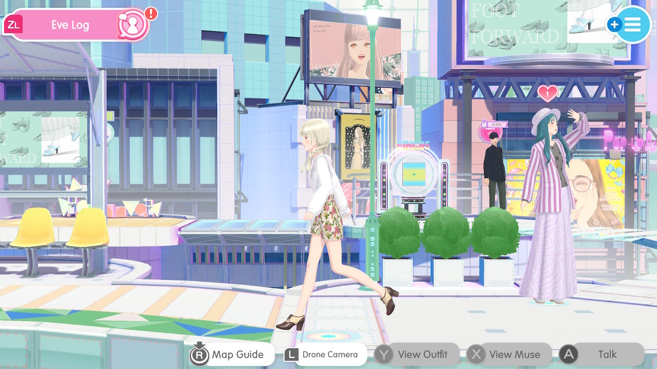 A screenshot from Fashion Dreamer 2