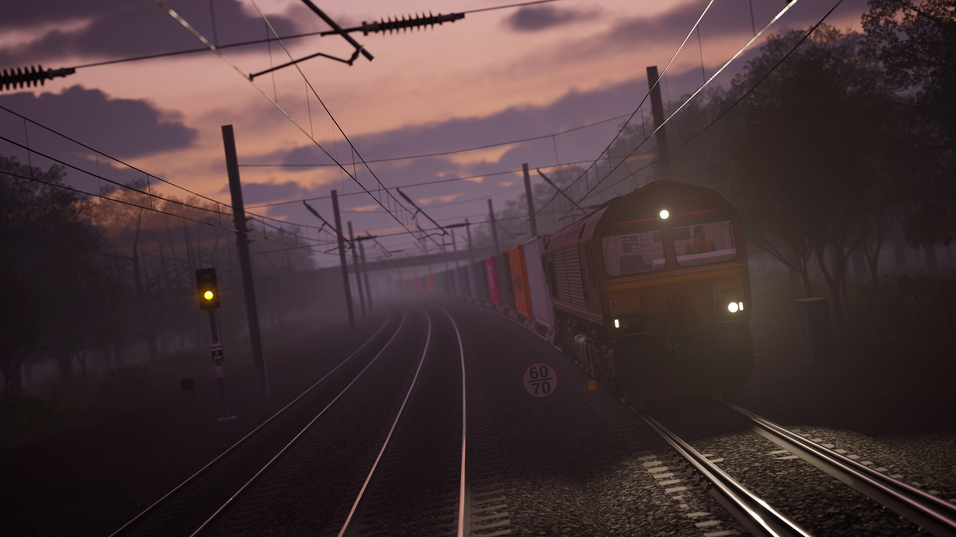 A screenshot from Train Sim World 4