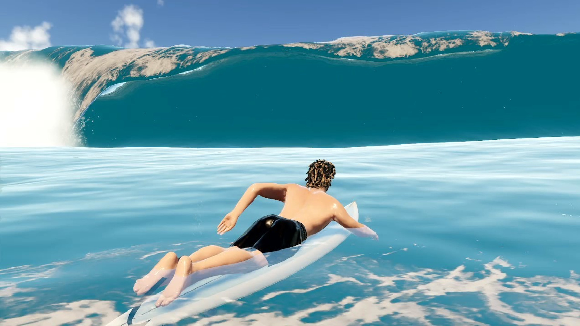 A screenshot from Barton Lynch Pro Surfer 