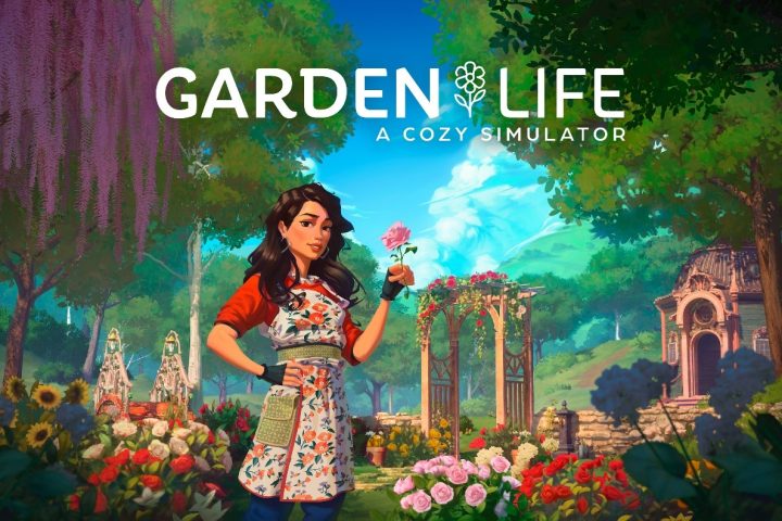 The key art for Garden Life: A Cozy Simulator.