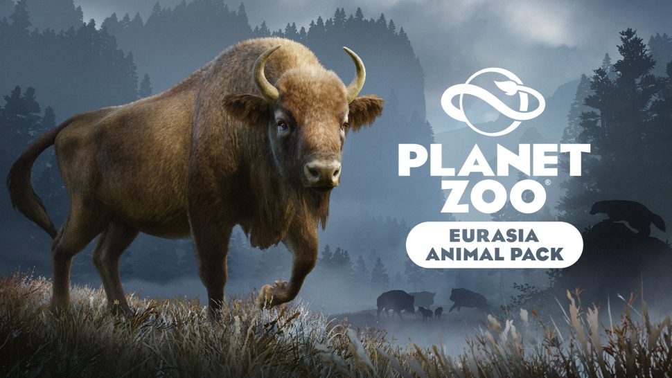 The key art for Planet Zoo's Eurasia Animal Pack.