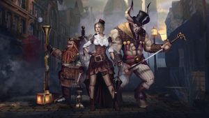 The key art for Sovereign Syndicate.