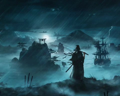 Key art from Rise of the Ronin