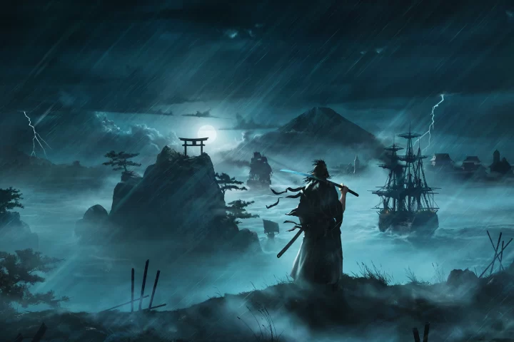 Key art from Rise of the Ronin